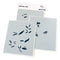 Pinkfresh Studio Stencils 4.25"X5.5" 3/Pkg Kindness In Bloom*