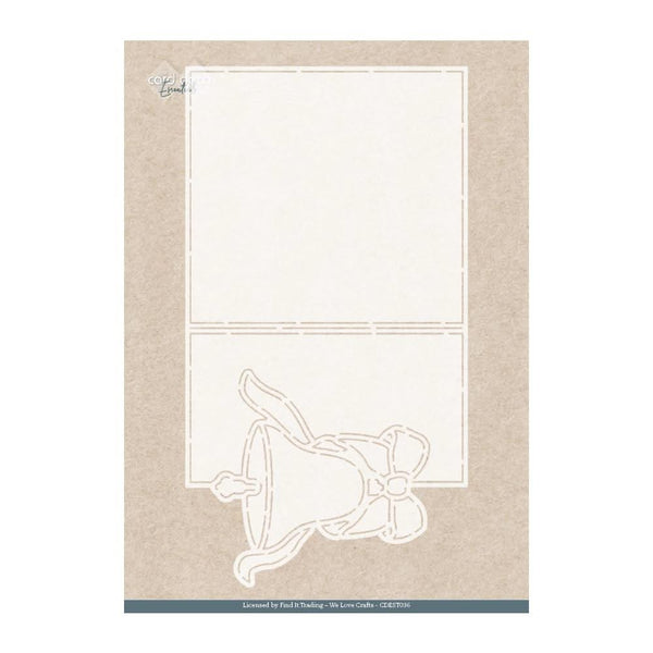 Find It Trading Card Deco Essentials Stencil Christmas Bell A4, Glowing Christmas*