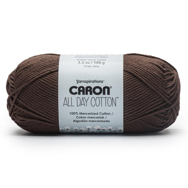 Caron Cotton Yarn - Coffee Bean