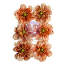 Prima Marketing Paper Flowers 6/Pkg Caramel Delight*