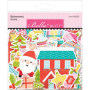Bella Blvd Cardstock Ephemera Icons, Merry Mingle*