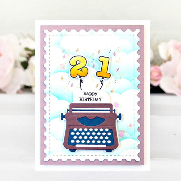 Poppy Crafts Cutting Dies & Stamp Set