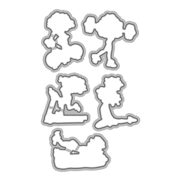 Poppy Crafts Cutting Dies & Stamp Set