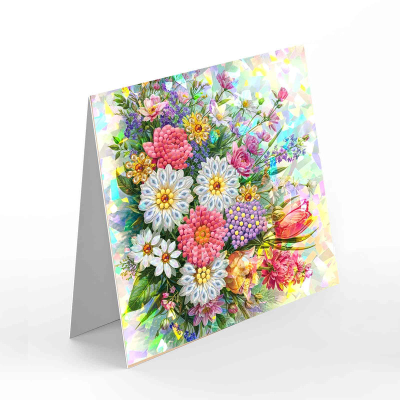 Poppy Crafts Diamond Art Greeting Card Kit