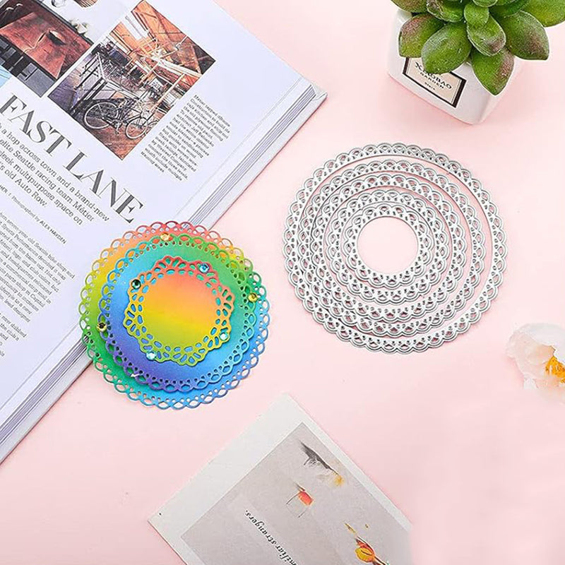 Poppy Crafts Cutting Dies #862 - Nesting Dies - Doily Circles #2