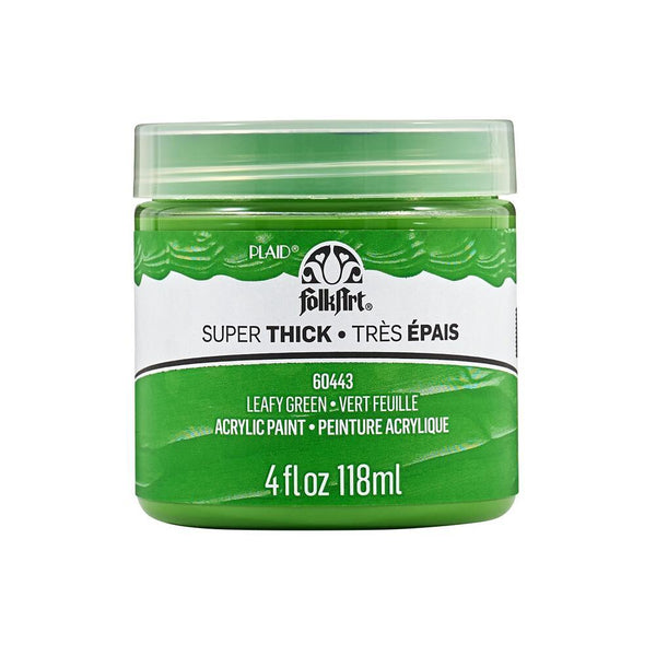 FolkArt Super Thick Acrylic Paint 4oz Leafy Green