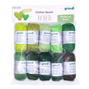 Grundl Cotton Quick Mini Shades - Shades of Green