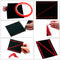 The Stickmaster Red Clear Double-Sided Tape Heat Resistant - 6mm x 10m