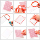 The Stickmaster Red Clear Double-Sided Tape Heat Resistant- 3mm x 10m