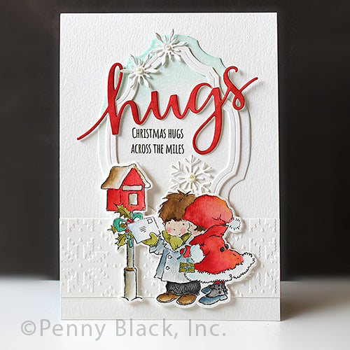 Penny Black Embossing Folder 6"x 6" - Comfy*