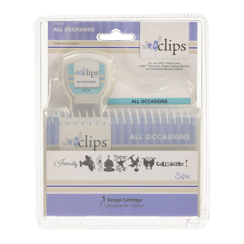 Sizzix Eclips Cartridge - All Occasions  LIMIT 1 PER ORDER