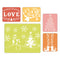 Sizzix Textured Impressions Embossing Folders 5PK - Sending Christmas Love Set