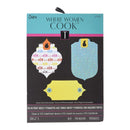 Sizzix Bigz Large Die By Where Women Cook - Tags w/ Fruit Holes^  LIMIT 1 PER ORDER
