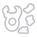 Sizzix Framelits Die & Stamp Set by Jen Long - Sweet Deer*