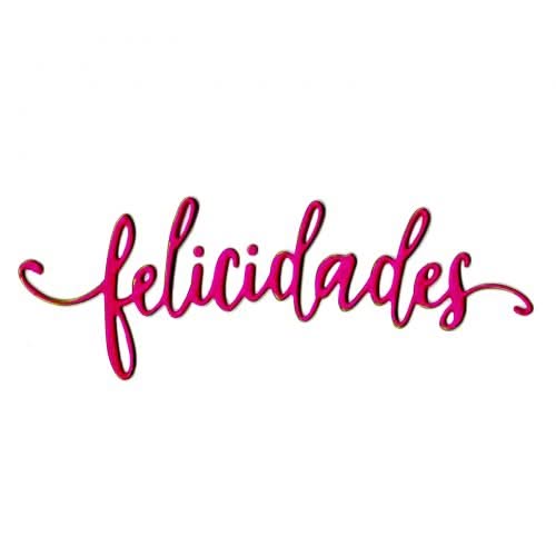 Sizzix Thinlits Die - Felicidades (Congratulations)*
