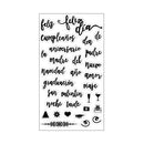 Sizzix Clear Stamps Set 31PK - Feliz (Happy)*