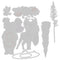 Sizzix Thinlits Dies By Josh Griffiths 8/Pkg - Forest Animals*