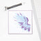 Sizzix Making Tool Layered Stencil by Olivia Rose 6"x6" - Wings*