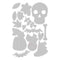 Sizzix Thinlits Dies By Lisa Jones 15/Pkg - Spooky Icons