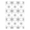 Sizzix Multi-Level Textured Impressions Embossing Folder By Lisa Jones - Snowflake Sparkle*