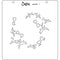 Sizzix Layered Stencils 6"x 6" By Jennifer Ogborn 4/Pkg - Strawberry Wreath*
