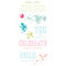 Sizzix Clear Stamp Set By 49 & Market - Hello You Sentiments