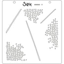 Sizzix Layered Stencil 4/Pkg - Fern*