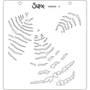 Sizzix Layered Stencil 4/Pkg - Fern*