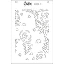 Sizzix A6 Layered Stencil 4/Pkg - Abstract Blooms*