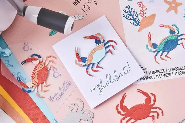Sizzix Clear Stamps 11/Pkg - Seas The Day*