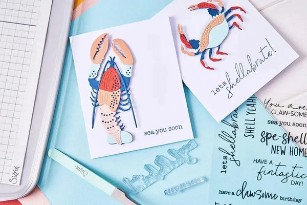 Sizzix Thinlits Dies 11/Pkg - Ocean Medley