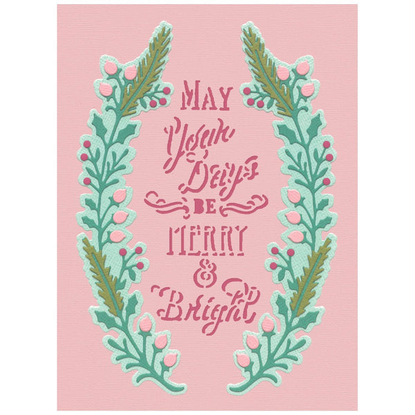 Sizzix Thinlits Die Set 12/Pkg By Jen Long - Merry & Bright