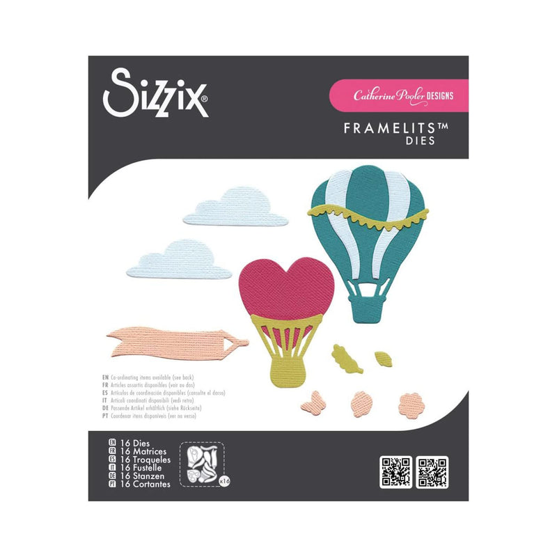 Sizzix Framelits Die Set By Catherine Pooler 16/Pkg - Up and Away
