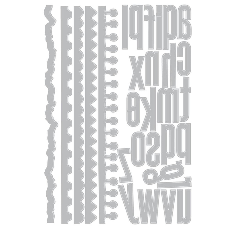 Sizzix Thinlits Die Set 31/Pkg by Tim Holtz - Vault Edges