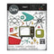 Sizzix Thinlits Die Set 24/Pkg by Tim Holtz - Vault Atomic Retro