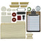 Sizzix Thinlits Die Set 24/Pkg by Tim Holtz - Vault Noteworthy