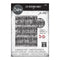 Sizzix 3D Texture Fades Embossing Folder A5 By Tim Holtz - Typewriter