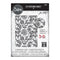 Sizzix 3D Texture Fades Embossing Folder A5 By Tim Holtz - Botanical