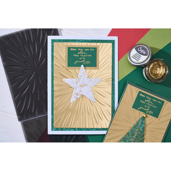 Sizzix Clear Stamp Set By Stacey Park 25/Pkg w/1 Framelits - Holiday Bits and Bobs