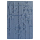 Sizzix Multi-Level Embossing Folder By Seth Apter - Dot Matrix