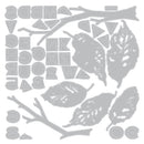 Sizzix Thinlits Die Set 43/Pkg by Tim Holtz - Vault Leaves + Sticks