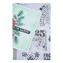 Sizzix Clear Stamps Set 11/Pkg by 49 & Market - Holiday Textures