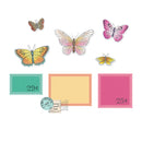 Sizzix Clear Stamps Set 11/Pkg w/ 10/Pkg Framelits Die Set by 49 & Market - Postage Wings
