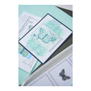 Sizzix Clear Stamps Set 11/Pkg w/ 10/Pkg Framelits Die Set by 49 & Market - Postage Wings