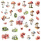 Prima Marketing Ephemera Return To Wonderland 70/Pkg Wonderland Forest Finds