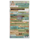 Prima Marketing Chipboard Stickers 49/Pkg Return To Wonderland