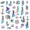 Prima Marketing A Mermaid's Tale Ephemera 66/Pkg Mermaid's Treasures