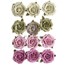 Prima Marketing Paper Flowers 12/Pkg Serene Petals - Budding Serenity^