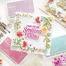Pinkfresh Studio Clear Stamp Set 4"X6" Happy Vibes