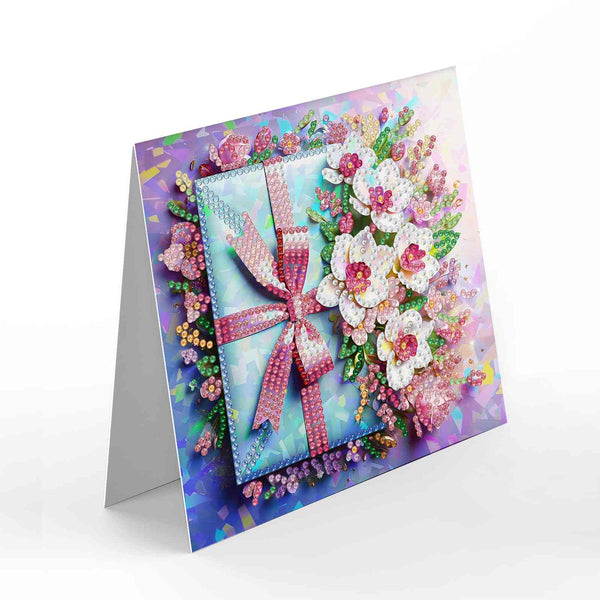 Poppy Crafts Diamond Art Greeting Card Kit